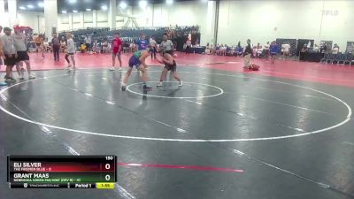 150 lbs Round 4 (6 Team) - Eli Silver, The Firemen Blue vs Grant Maas, Nebraska Green Machine (Dev B)