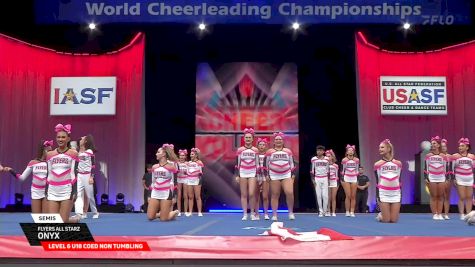 Flyers All Starz - Onyx [2025 L6 U18 Coed Non Tumbling Semis] 2025 The Cheerleading Worlds