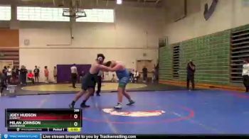 285 lbs Cons. Round 2 - Milan Johnson, Shorewood vs Joey Hudson, Everett