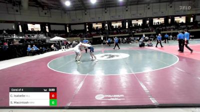 165 lbs Consi Of 4 - Colby Isabelle, The Hill School vs Shaymus Macintosh, Northfield Mt. Hermon