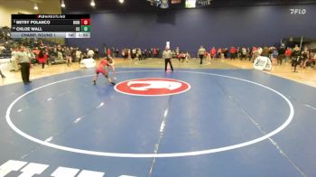 107 lbs Champ. Round 1 - Chloe Wall, Carroll County vs Betsy Polanco, Rock Ridge