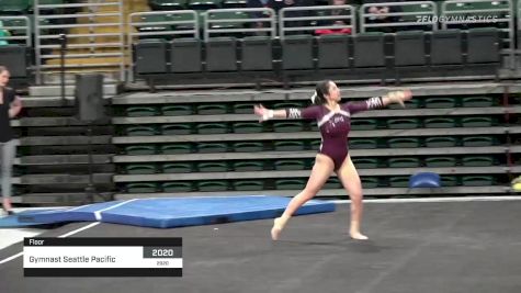 Gymnast Seattle Pacific - Floor
