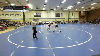 149 lbs Quarterfinal - Matt Randolph, Augsburg vs Jesse Burg, Lakeland
