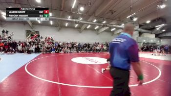 135 lbs Semifinal - Lauren Scott, Chatfield vs Aurora Hiebert, Kelso