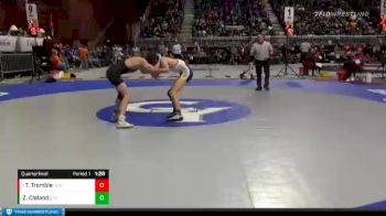 4A-106 lbs Quarterfinal - Tristen Tromble, Natrona County vs Zander Cleland, Sheridan