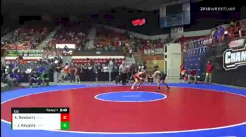 106 lbs Cons. Round 1 - Julius Raygoza, Chapman vs Korbyn Newberry, Columbus