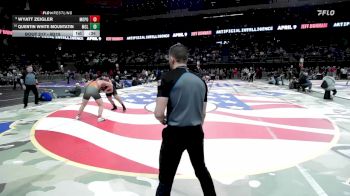 Cons. Round 1 - Quentin White Mountatin, McLaughlin vs Wyatt Zeigler, Mobridge-Pollock