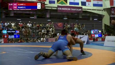 86 kg Bronze - Jorge Llano, ARG vs Ethan Ramos, PUR