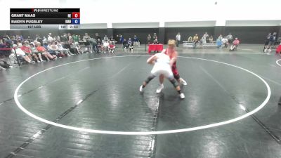 157 lbs Grant Maas, Team Nebraska vs Raidyn Pugsley, Team Idaho