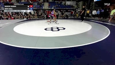 144 lbs Champ. Rd Of 64 - Chase Kline, IN vs Mac Crosson, IA