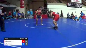 195 lbs Round 1 (16 Team) - Alex Linares, CVWA vs Alex Martinez, SDIKWA