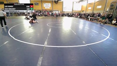 144 lbs Round Of 16 - Leo Runez, Keene vs Dan Greaney, Leominster