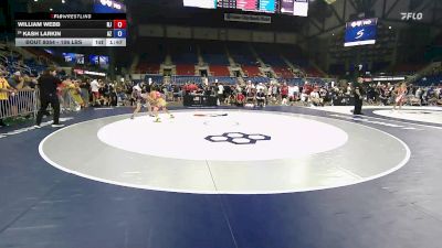 106 lbs Cons. Rd Of 16 - William Webb, NJ vs Kash Larkin, AZ