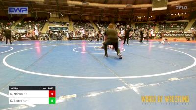 40 lbs Final - Remi Norrell, F-5 Grappling vs Coraline Sierra, MANTANONA-TC