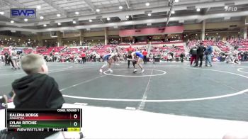 101 lbs Cons. Round 1 - Lylah Ritchie, Parsons vs Kalena Borge, Manhattan