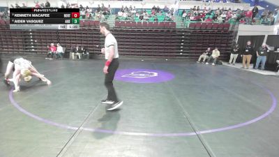 132 lbs Semifinal - Kenneth Macafee, North Augusta vs Aiden Vasquez, Aiken