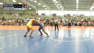 220 lbs Rr Rnd 1 - Brock LePage, Average Joes - HSB vs CRISTIAN GOMEZ, Invicta Wrestling Academy - HSB