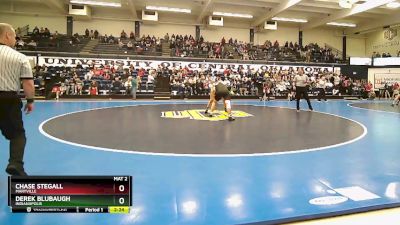 197 lbs Semifinal - Derek Blubaugh, Indianapolis vs Chase Stegall, Maryville