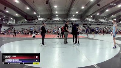 106 lbs Cons. Round 3 - Mason Link, Missouri vs Jerome Hickey, Greater Heights Wrestling