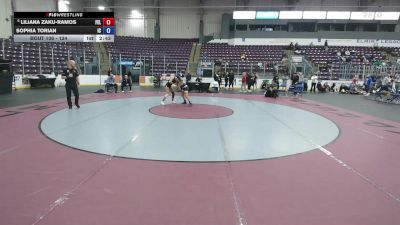 124 lbs Cons. Round 2 - Liliana Zaku-Ramos, Felician vs Sophia Torian, Ithaca