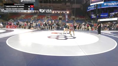 190 lbs Champ. Rd Of 16 - Jurelys Peguero Del Rosario, PA vs Selena Mares-Castro, WA