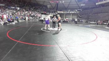 2A 285 lbs Champ. Round 1 - Daniel Tausa, Shelton vs Garrett Bickley, Anacortes