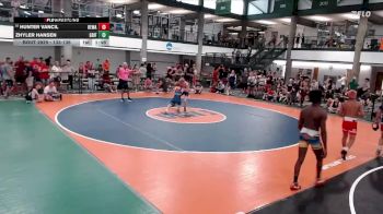 133-136 lbs Quarterfinal - Hunter Vancil, Kewanee vs Zhyler Hansen, Newman Central Catholic