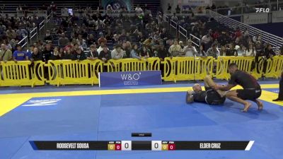 Elder Cruz vs Roosevelt Sousa 2025 Pan IBJJF Jiu-Jitsu No-Gi Championship