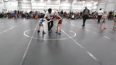 52-56 lbs Cons. Round 1 - Everett Fisher, Wrestling With The Outdoors vs Troy Kelley, NOVA WC