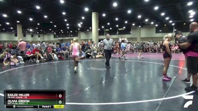 120 lbs Round 2 (4 Team) - Olivia Gibson, Not Plain Jane`s vs Kailee Miller, TN AAU- Havok