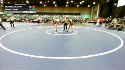 120 lbs Consi Of 32 #2 - Granite Eggleston, Roseburg vs Acelino Young, Lassen