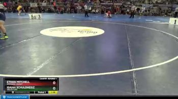 182 lbs Champ. Round 1 - Ethan Mitchell, Bismarck Legacy vs Isaiah Schuldheisz, Valley City