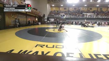 126 lbs Consi Of 16 #2 - Bradley Ament, St. Christopher's School vs Micah Brown, Covenant Life School