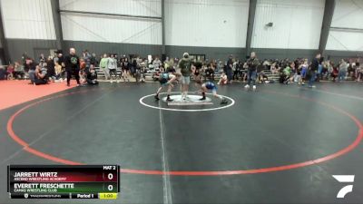 78 lbs Quarterfinal - Everett Freschette, Camas Wrestling Club vs Jarrett Wirtz, Ascend Wrestling Academy