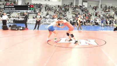 126 lbs Round Of 128 - Kate Hayes, NC vs Adelina Tate, CT