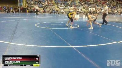 113 lbs Champ. Round 1 - Hudson Egeberg, Bismarck vs Carlos Salinas, Fargo North