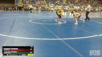 113 lbs Champ. Round 1 - Hudson Egeberg, Bismarck vs Carlos Salinas, Fargo North