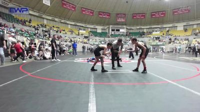 70 lbs Consolation - Benjamin Duncan, Dover Youth Wrestling Club vs Flynt Hodge, Pottsville Apache Youth Wrestling