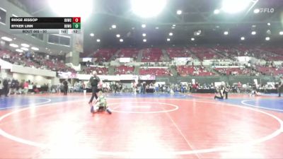 50 lbs Cons. Round 7 - Ryker Linn, Falls Academy vs Ridge Jessop, Ryse Wrestling Academy