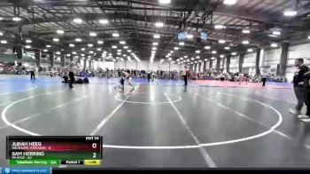 120 lbs Round 3 (6 Team) - Sam Herring, PA Gold vs Judah Heeg, Oklahoma Tornados