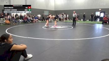 JV-39 lbs Round 1 - Maci Bruce, Prairie, Cedar Rapids vs Journey Greene, Muscatine