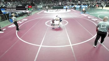 II-118 lbs Cons. Round 2 - Tehren West, Mechanicville-Stillwater vs Noah Bloom, Miller Place