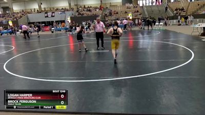 120 lbs Cons. Round 3 - Brock Ferguson, Eagle Talon vs Logan Harper, Bradley Pride Wrestling Club