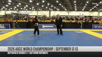 Tegan Olivia McAfoos Landers vs Amaris Faith Rodriguez 2026 IBJJF Jiu-Jitsu CON International