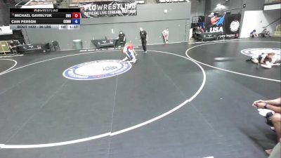 86 lbs Cons. Round 5 - Michael Gavrilyuk, Sacramento Wrestling Bears vs Cain PERSON, Central Coast Most Wanted Wrestling Club