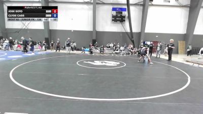 Junior FK - 126 lbs Quarters - Clyde Cass, South West Washington Wrestling Club vs Jose Soto, Maddogs Wrestling