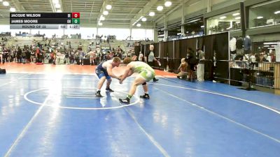 220 lbs Round Of 32 - Jacque Wilson, DE vs James Moore, OH