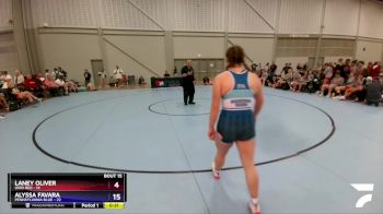 200 lbs Placement Matches (8 Team) - Savannah Isaac, Ohio Red vs Caroline Hattala, Pennsylvania Blue