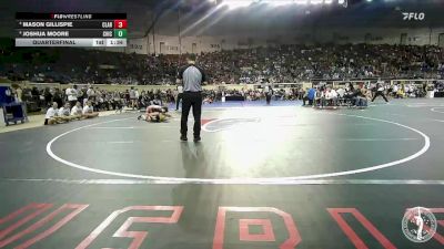 B5A-120 lbs Quarterfinal - Joshua Moore, Chickasha/Verden vs Mason Gillispie, Claremore