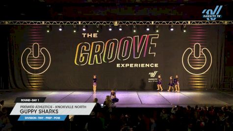 Premier Athletics - Knoxville North - Guppy Sharks [2023 Tiny - Prep - Pom Day 1] 2023 GROOVE Dance Grand Nationals